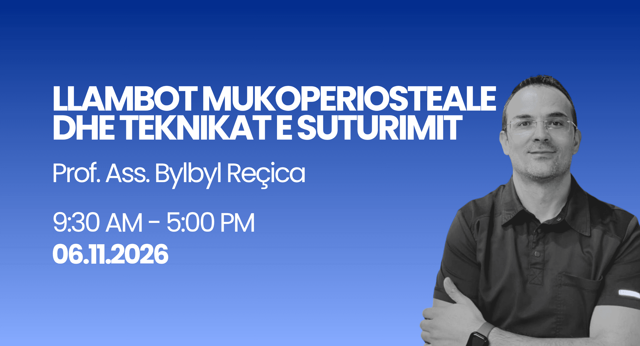 Lambot mukoperiostale dhe suturimi