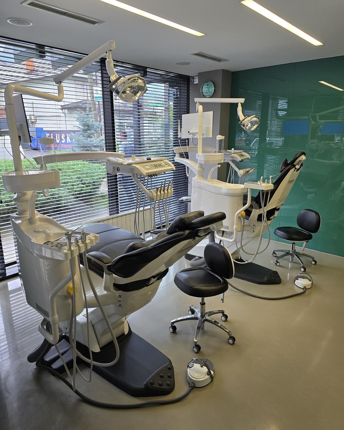 Ambientet e punës në projektin të përfunduar nga Allianz Dental